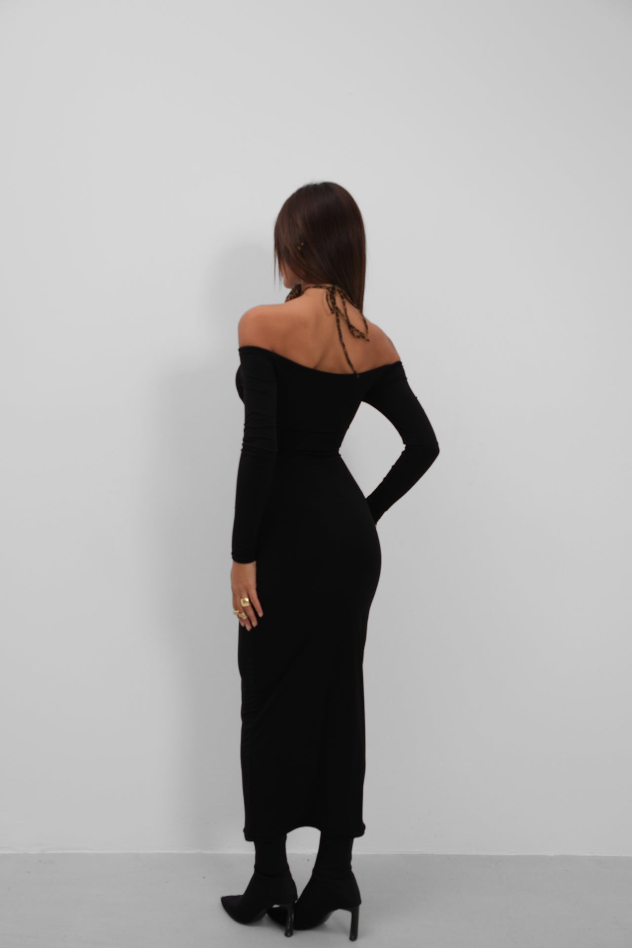 Sandy Kalem Black Dress