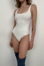Back Cutout White Racer Mayo