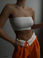 Straplez Seamless White Bra