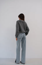 Tasli Fiyonk Buttoned Knit Cardigan