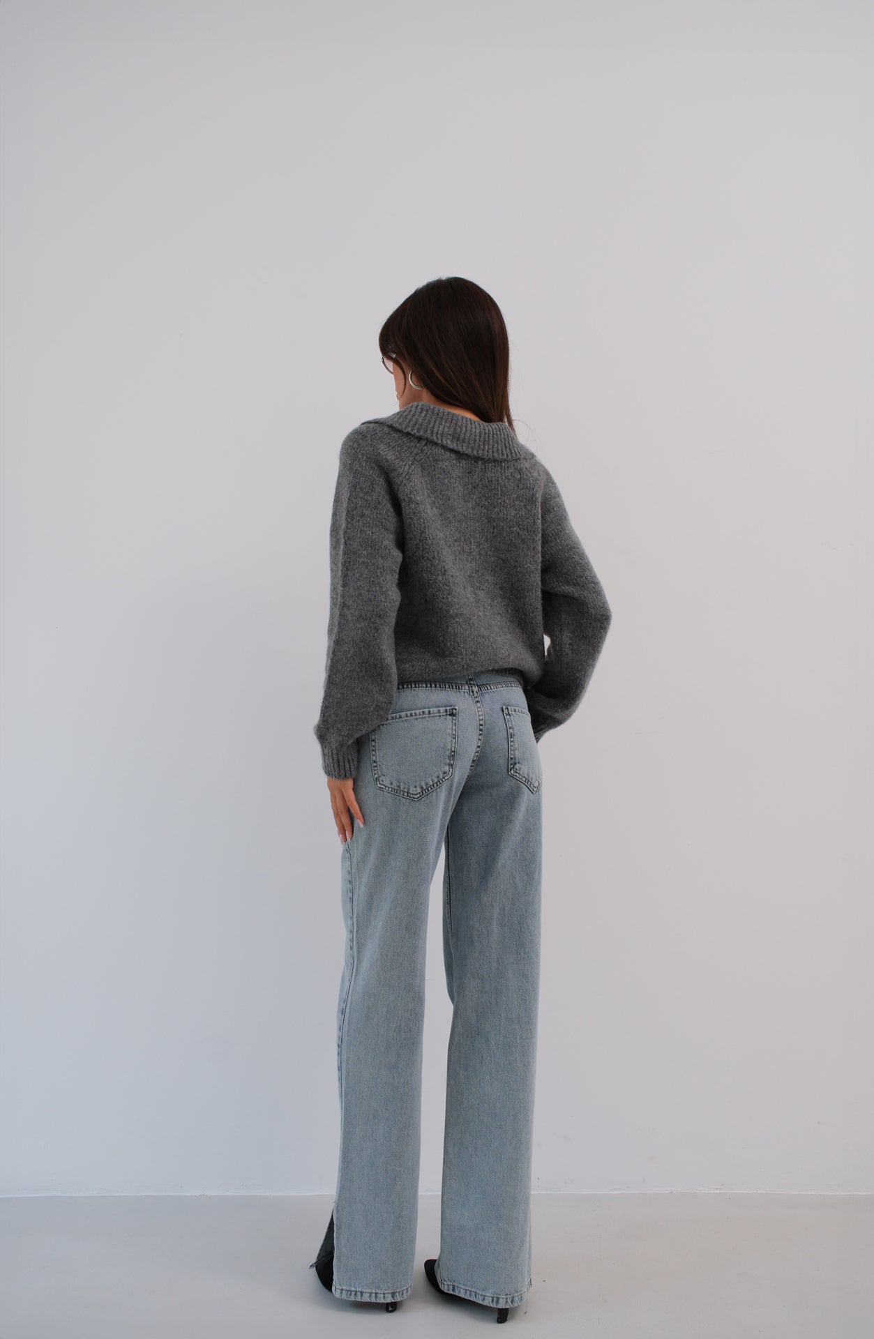 Tasli Fiyonk Buttoned Knit Cardigan