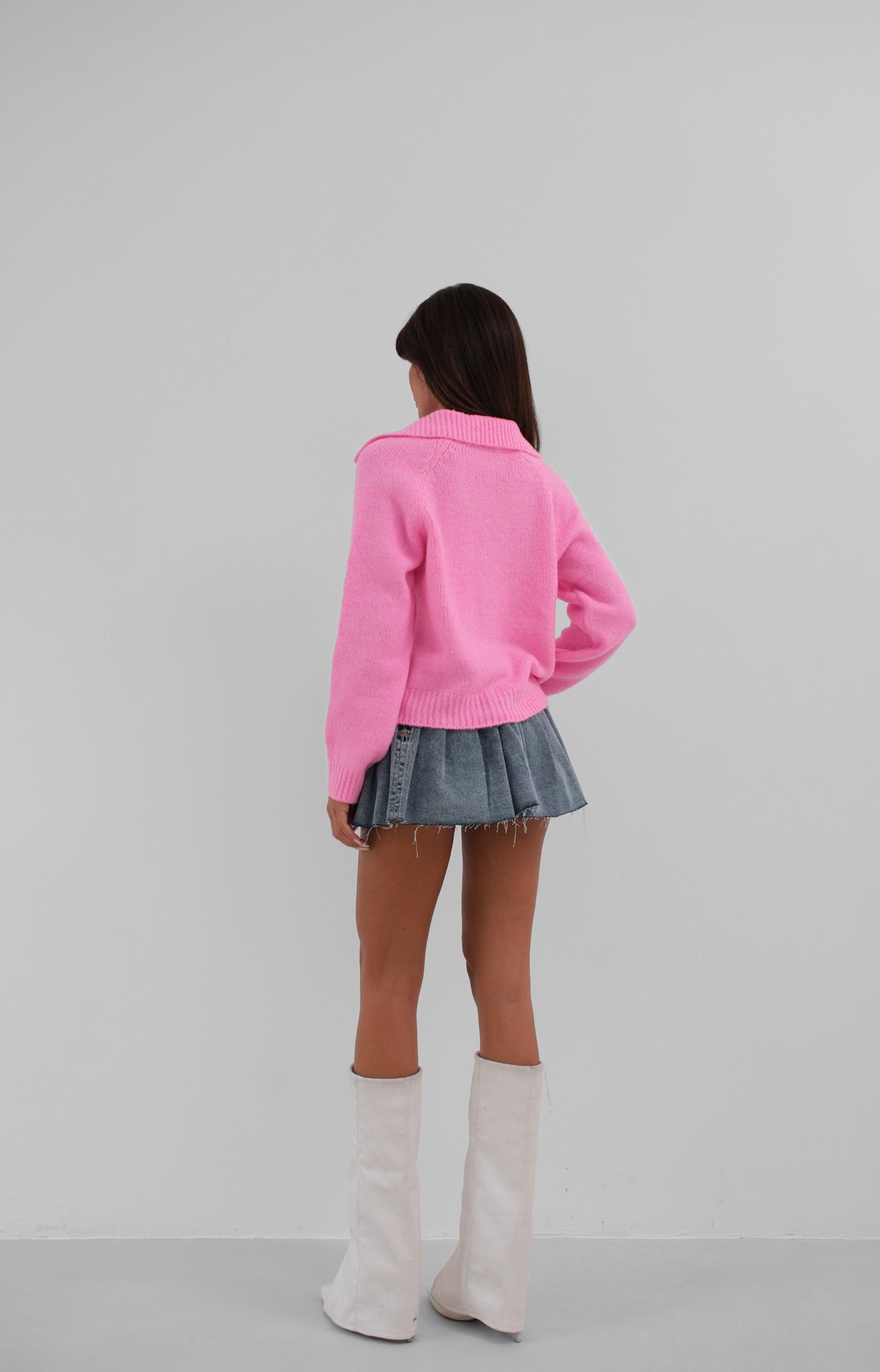 Tasli Fiyonk Buttoned Knit Cardigan
