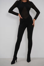 Transparent Detailed Black Tulum