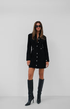 Vatkali Black Denim Dress