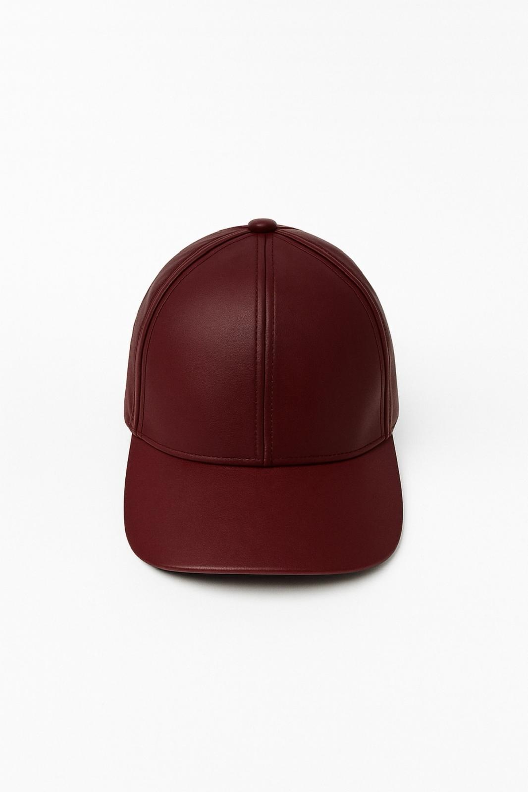 Vegan Leatevery Cap Burdaydy Hat