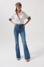 High Waist Basic Skinny Blue Jean