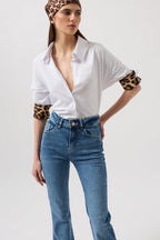 High Waist Basic Skinny Blue Jean