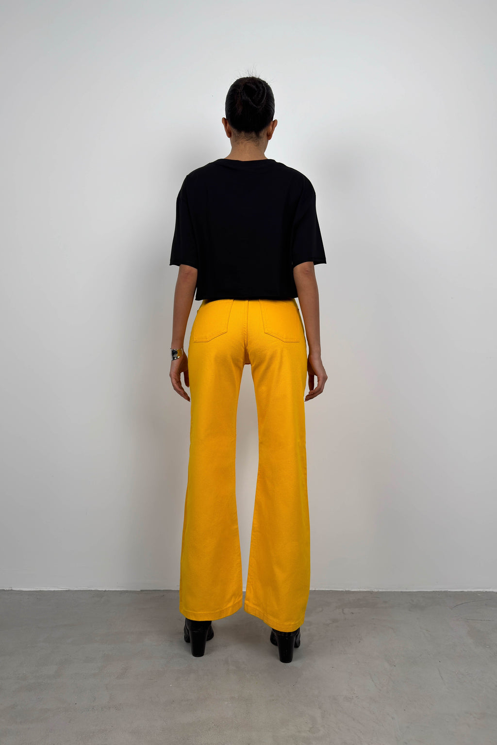High Waist Boru Hem Mango Jeans