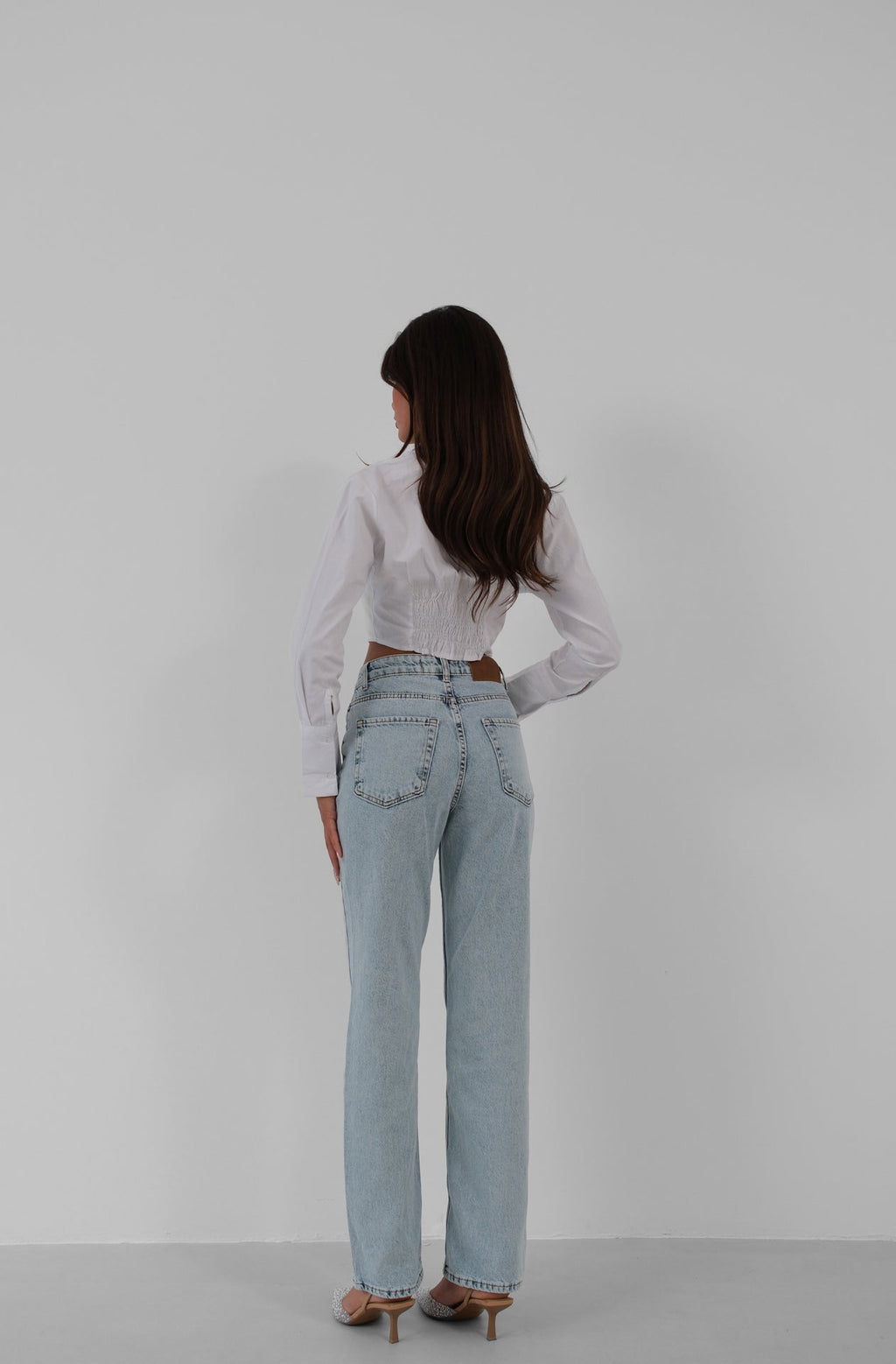 High Waist Mom Jeanss