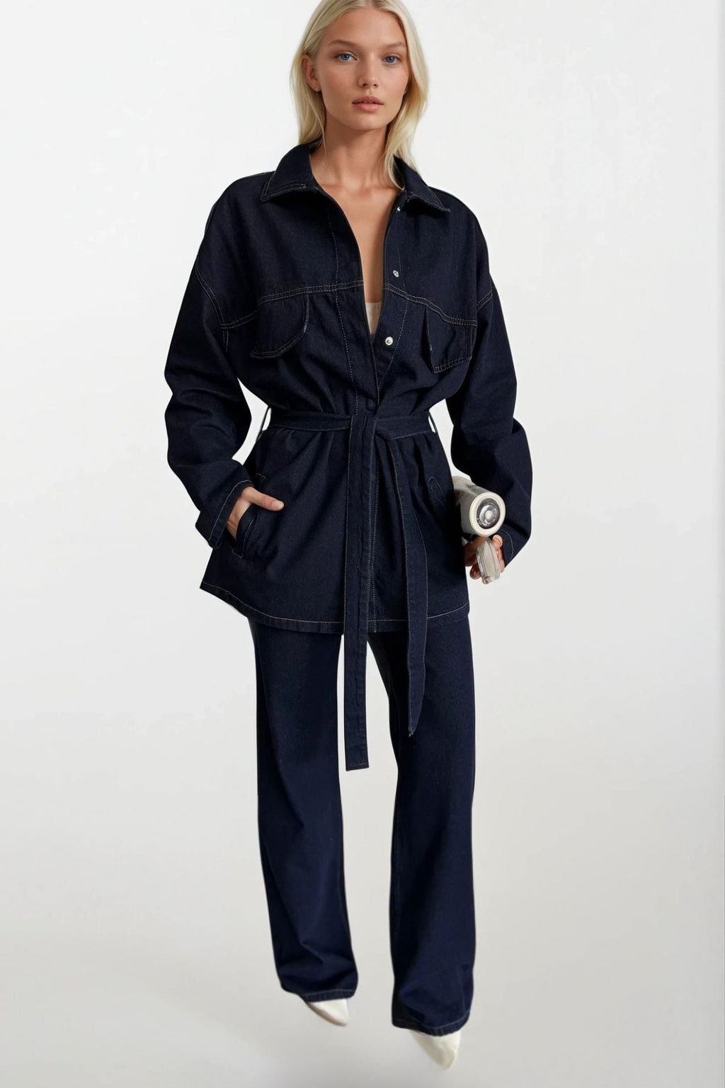 High Waist Straight Jean