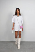 Chain Shiny Pink Bag
