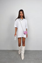 Chain Shiny Pink Bag